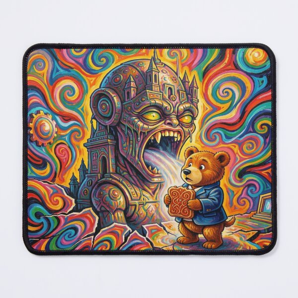 Item preview, Paddington encounters an alien temple entity in the psychedelic multiverse designed and sold by FotoworldEdel.