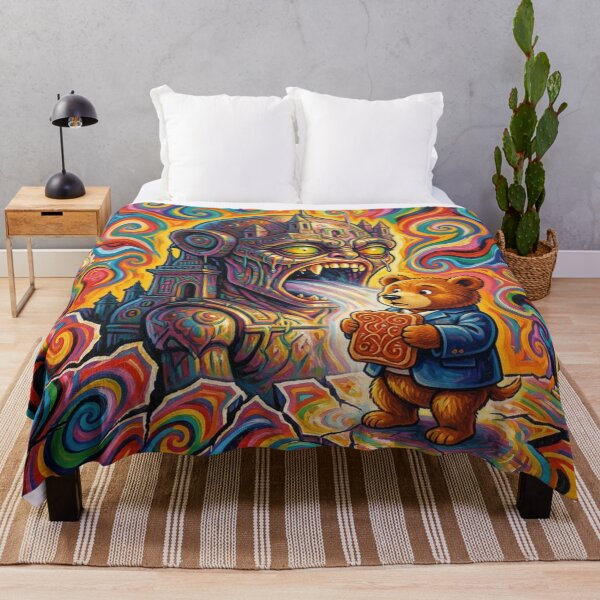 Item preview, Paddington encounters an alien temple entity in the psychedelic multiverse designed and sold by FotoworldEdel.