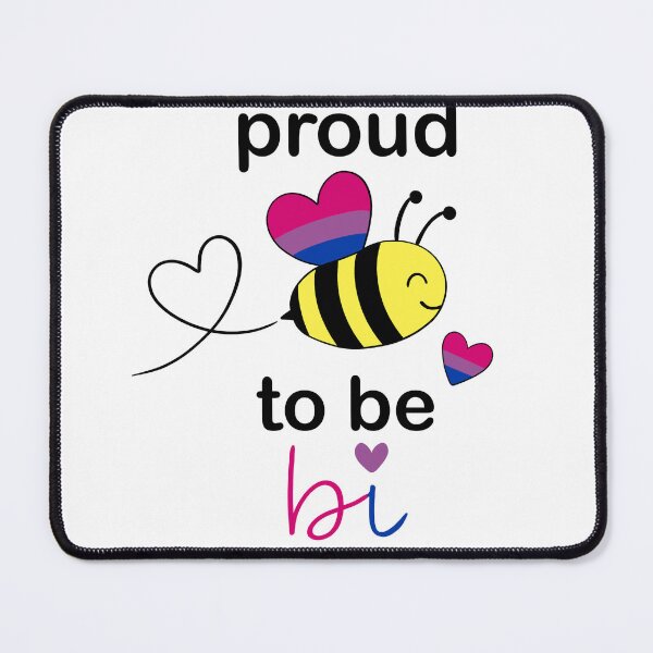 Item preview, Bi Pride Bee – Cute Bumblebee with Bisexual Pride Hearts | LGBTQ+ Pride Design designed and sold by klebtgut.