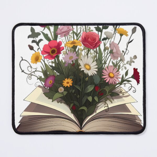 Item preview, Colorful wildflowers growing out of an open book designed and sold by By:MarcinK.