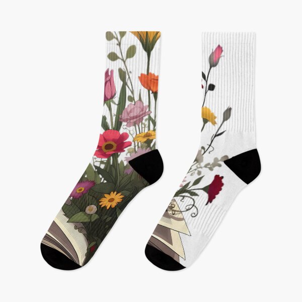 Item preview, Colorful wildflowers growing out of an open book designed and sold by By:MarcinK.