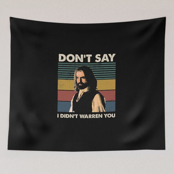 Item preview, Widow's Bay Vintage Don't Say I Didn't Warren You Hamish Linklater as Richard Warren designed and sold by FreshHub9.