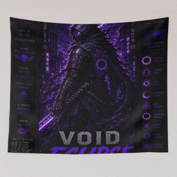 Item preview, Void Eclipse (Series 9) - Cyberpunk Interstellar Orbital Overlord Art designed and sold by RiteshCenter.