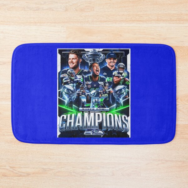 Item preview, Seattle Seahawks Super Bowl Champions designed and sold by Kaibosh21.
