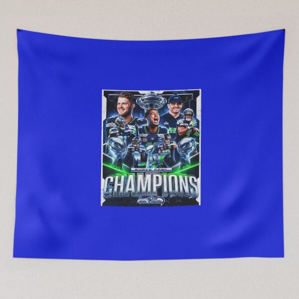 Item preview, Seattle Seahawks Super Bowl Champions designed and sold by Kaibosh21.