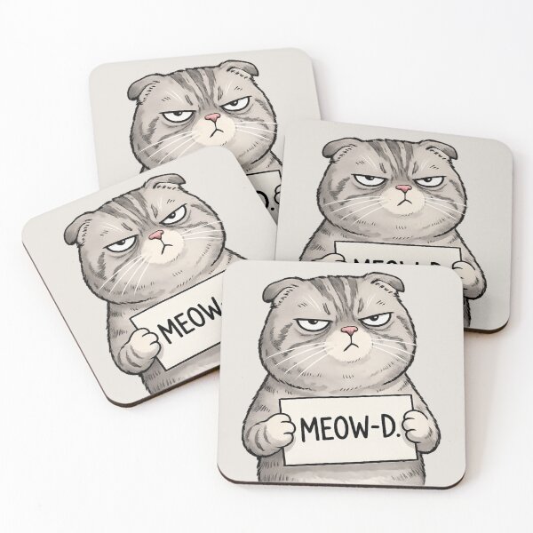 Item preview, Meow-D designed and sold by YeeveMak.