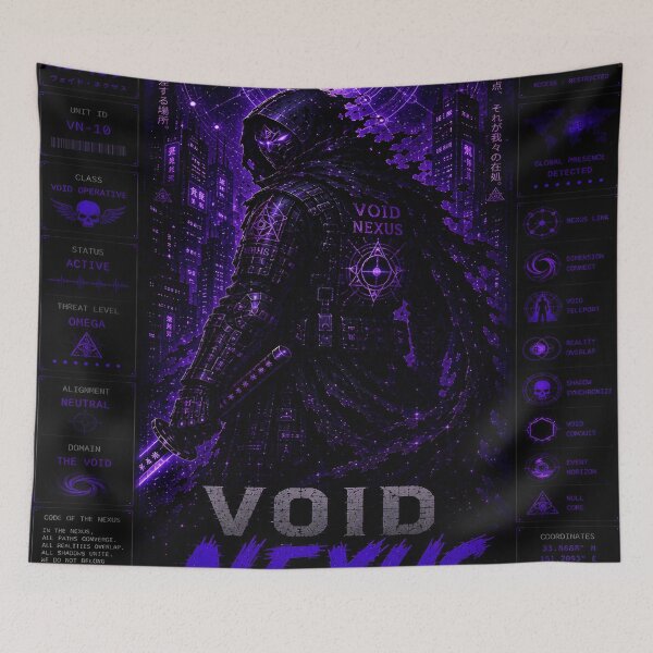 Item preview, Void Nexus (Series 9) - Cyberpunk Interstellar System Core Overlord Art designed and sold by RiteshCenter .