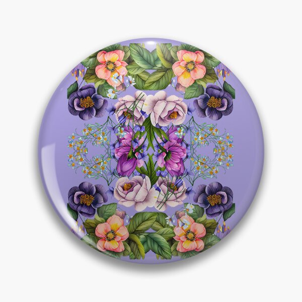 Item preview, Floral Kaleidoscope Design designed and sold by Nene Bird Designs.