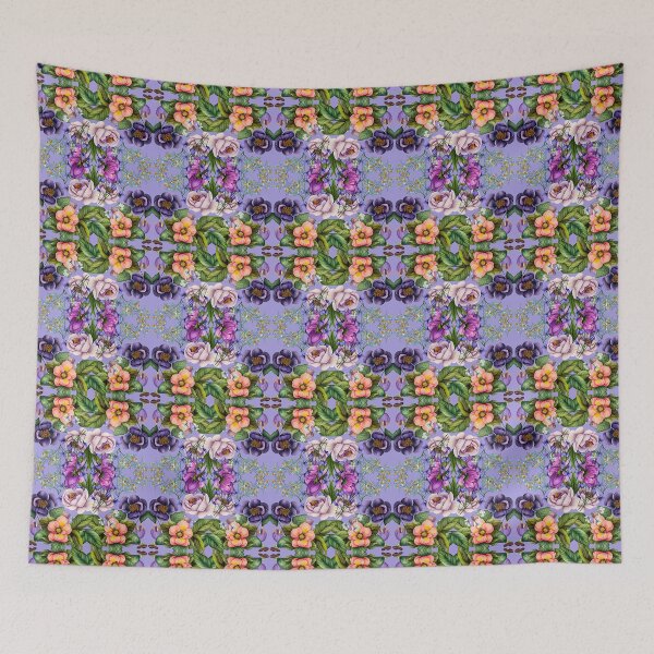 Item preview, Floral Kaleidoscope Design designed and sold by Nene Bird Designs.