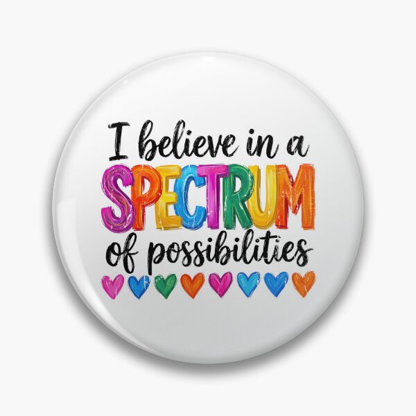 Item preview, I Believe In A Spectrum Of Possibilities designed and sold by caruku666.