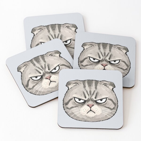 Item preview, Angry Cat designed and sold by YeeveMak.
