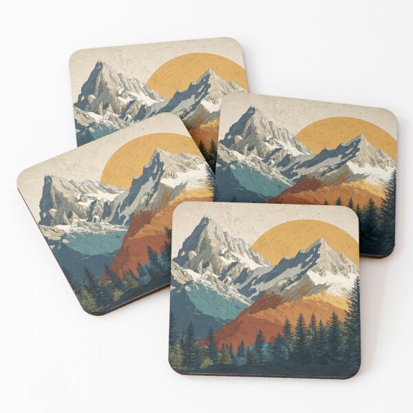 Item preview, Mountain national park at sunrise designed and sold by gaylelyons.
