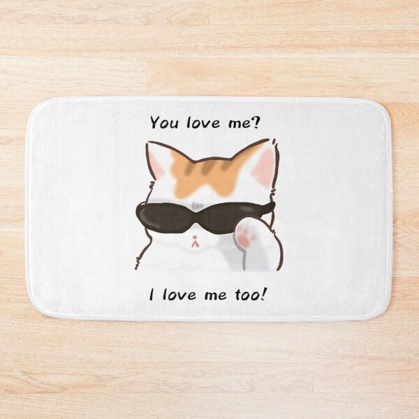 Item preview, Cool Cat With Sunglasses | Funny Cute Meme Kitty Aesthetic Art designed and sold by Dyan4.