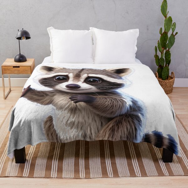 Item preview, Cute Loveable Baby Racoon designed and sold by JocartyGifts.