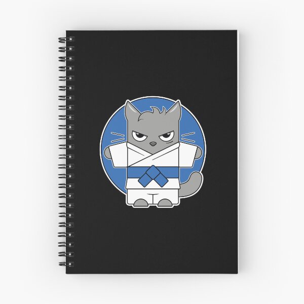 Item preview, Blue Belt Judo Cat designed and sold by eve streets.