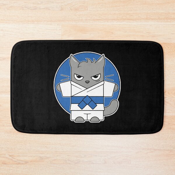 Item preview, Blue Belt Judo Cat designed and sold by eve streets.