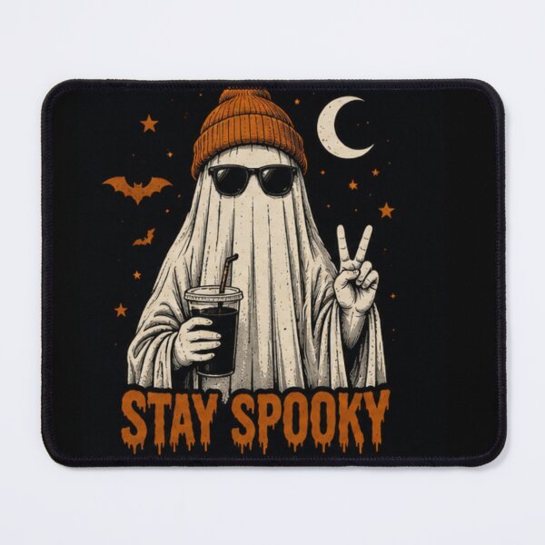 Item preview, Stay Spooky Ghost Halloween Design | Cute Aesthetic Halloween Vibes designed and sold by PoojaArtLab.