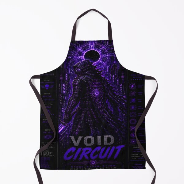 Item preview, Void Circuit (Series 9) - Cyberpunk Interstellar Netrunner Grid Art designed and sold by RiteshCenter .