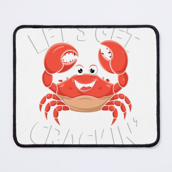 Item preview, A Cartoon Sea Funny Crab Eater Seafood Lover Crab Long Sleeve T-Shirt designed and sold by Voila-creative.