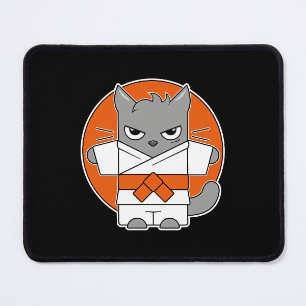 Item preview, Orange Belt Judo Cat designed and sold by eve streets.