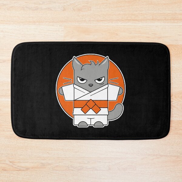 Item preview, Orange Belt Judo Cat designed and sold by eve streets.