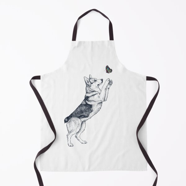Item preview, Vintage Pembroke Welsh Corgi with Butterfly Dog Mom Owner designed and sold by TerryConnells.