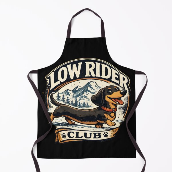 Item preview, Low Rider Club Vintage Dachshund designed and sold by Mr Lee.
