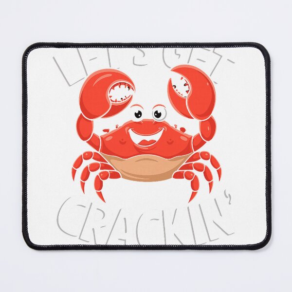 Item preview, A Cartoon Sea Funny Crab Eater Seafood Lover Crab Premium Tri-blend T-Shirt designed and sold by ‘Nothing Scares Me’ Store.
