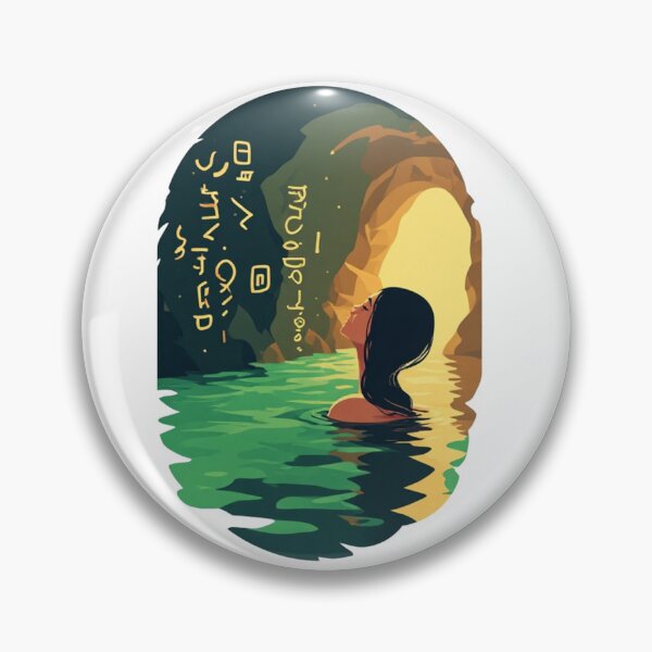 Item preview, The Hidden Grotto – Secrets Beneath the Water designed and sold by halibutgoatramb.