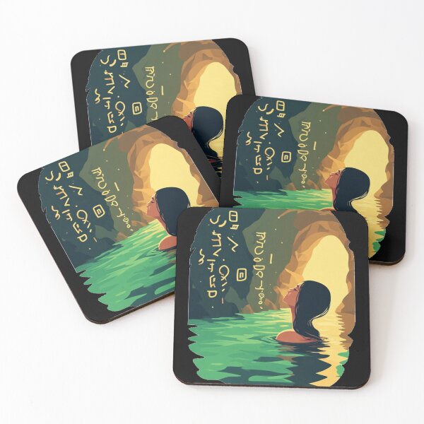 Item preview, The Hidden Grotto – Secrets Beneath the Water designed and sold by halibutgoatramb.