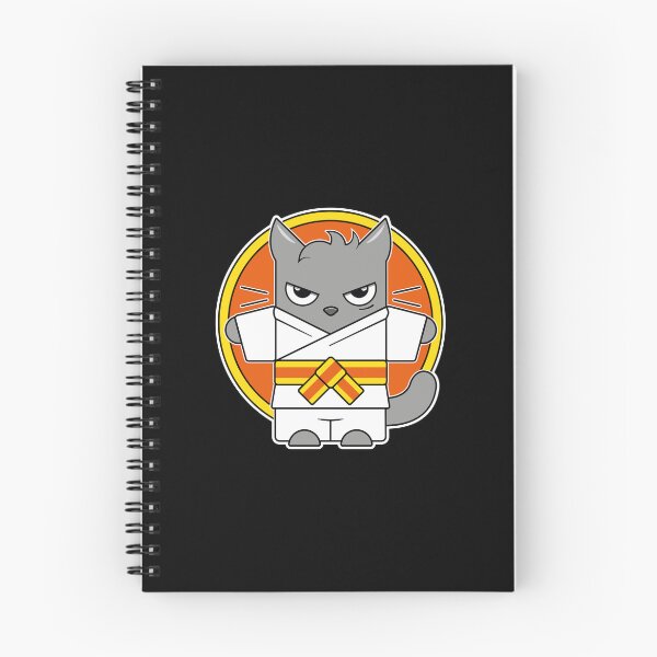Item preview, Yellow Orange Belt Judo Cat designed and sold by eve streets.