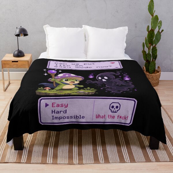 Item preview, Can We Put Life On Easy Mode Now Easy Hard What The Fuck designed and sold by LOUP-SOLI.