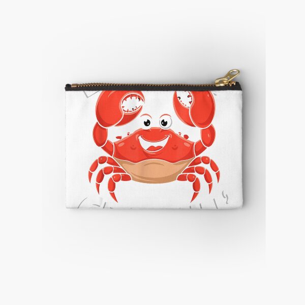 Item preview, A Cartoon Sea Funny Crab Eater Seafood Lover Crab T-Shirt designed and sold by DArtfulStudio.