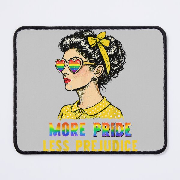 Item preview, More Pride Less Prejudice Pride Month LGBTQ Gay Lesbian designed and sold by mjohnson9.