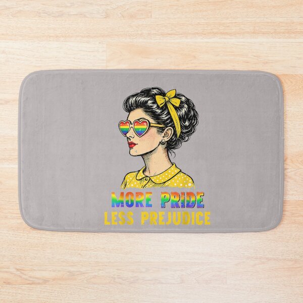 Item preview, More Pride Less Prejudice Pride Month LGBTQ Gay Lesbian designed and sold by mjohnson9.