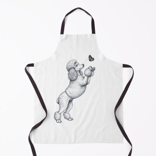Item preview, Vintage Poodle with Butterfly Dog Mom Owner designed and sold by TerryConnells.