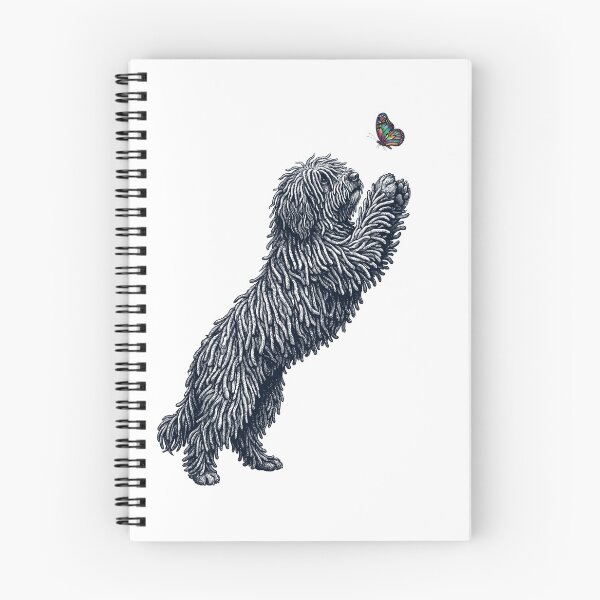Item preview, Vintage Puli with Butterfly Dog Mom Owner designed and sold by TerryConnells.