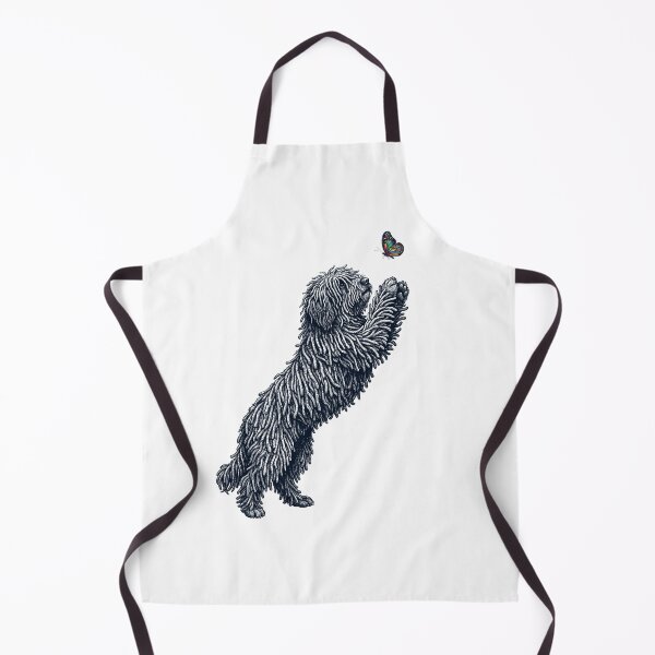 Item preview, Vintage Puli with Butterfly Dog Mom Owner designed and sold by TerryConnells.