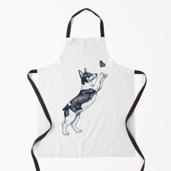Item preview, Vintage Rat Terrier with Butterfly Dog Mom Owner designed and sold by TerryConnells.