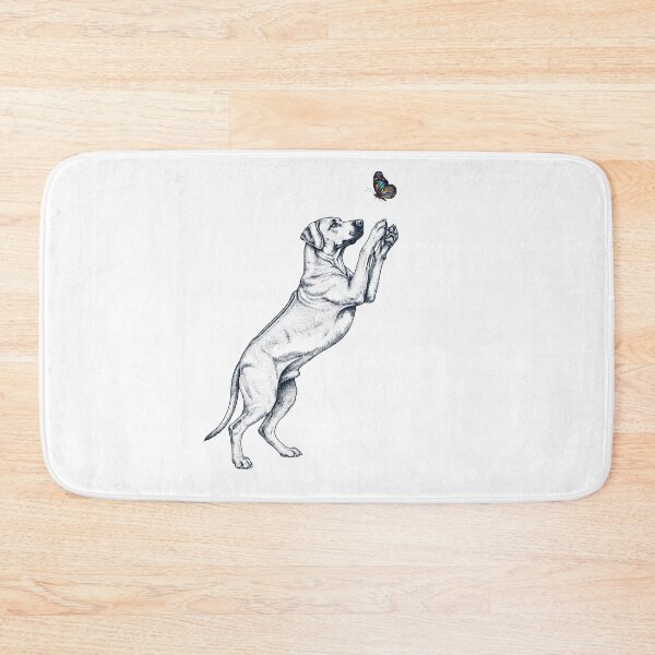 Item preview, Vintage Rhodesian Ridgeback with Butterfly Dog Mom Owner designed and sold by TerryConnells.