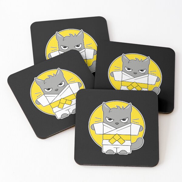 Item preview, Yellow Belt Judo Cat designed and sold by eve streets.