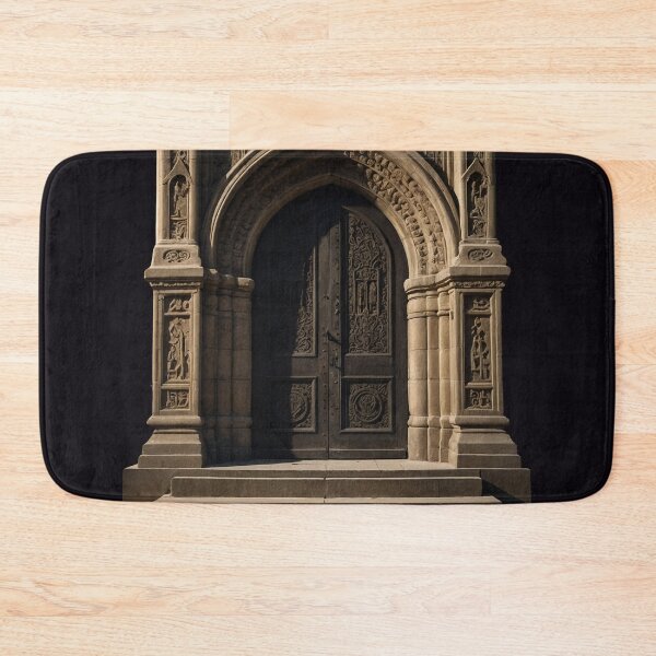 Item preview, Iron Sanctuary Door With Forbidden Light designed and sold by GeoWhimsy Studio.