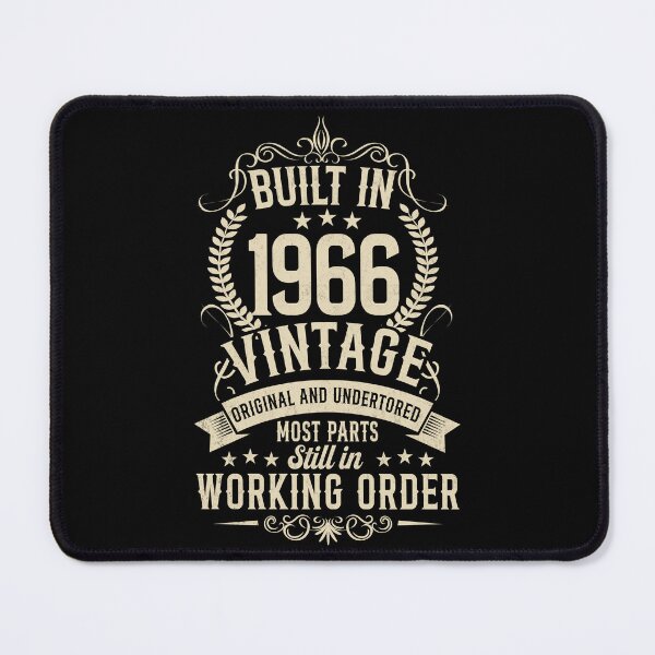 Item preview, Built In 1966 Vintage 60th Birthday Retro Party Gift designed and sold by FernaRoje.