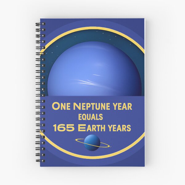 Item preview, The Stargazer Society – Neptune Year Equals 165 Earth Years designed and sold by Pawethic Prints Studio.