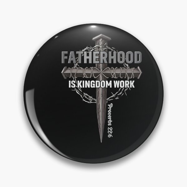 Item preview, Fatherhood is Kingdom Work Jesus Dad Fathers Day Men designed and sold by FrankIsabel.