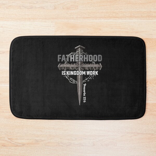 Item preview, Fatherhood is Kingdom Work Jesus Dad Fathers Day Men designed and sold by FrankIsabel.
