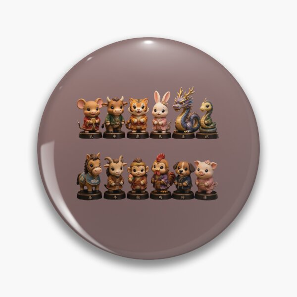 Item preview, Twelve zodiac cartoon dolls designed and sold by RiverFong.