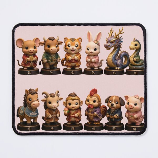 Item preview, Twelve zodiac cartoon dolls designed and sold by RiverFong.