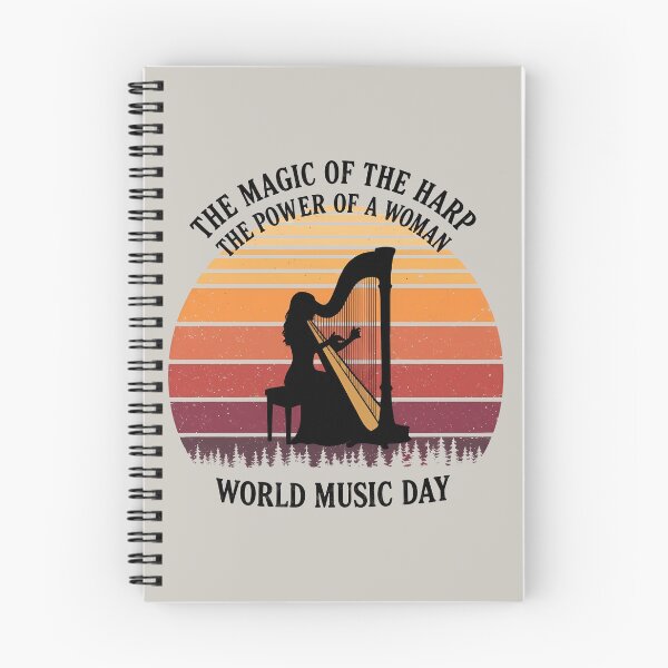 Item preview, The Magic of the Harp – The Power of a Woman and Music  designed and sold by Art-Arcade6.
