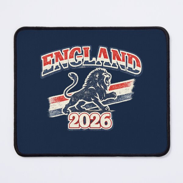 Item preview, England 2026 Vintage Lion – Retro Football Fan Shirt designed and sold by ArthUpscale.